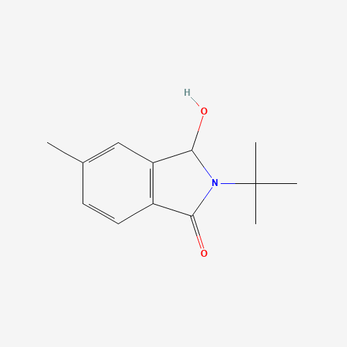 2-tert-butyl-3-hydroxy-5-methyl-3H-isoindol-1-one (CAS: 943606-69-7) - Related Chemical Product