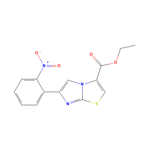 ethyl 6-(2-nitrophenyl)imidazo[2,1-b][1,3]thiazole-3-carboxylate (CAS: 925437-84-9) - Related Chemical Product