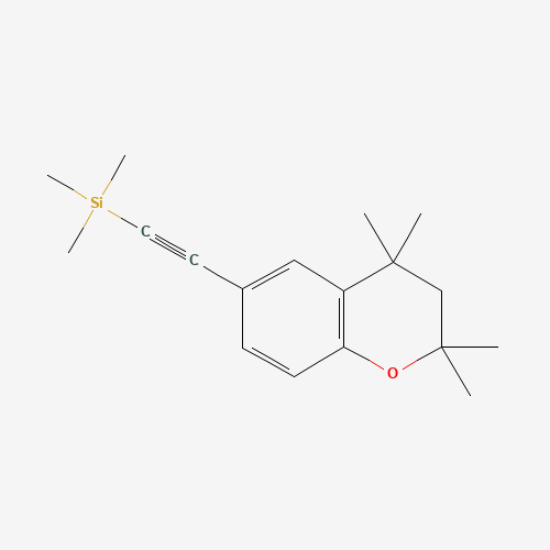 trimethyl-[2-(2,2,4,4-tetramethyl-3H-chromen-6-yl)ethynyl]silane (CAS: 345964-31-0) - Related Chemical Product