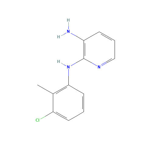 2-N-(3-chloro-2-methylphenyl)pyridine-2,3-diamine (CAS: 61963-95-9) - Related Chemical Product