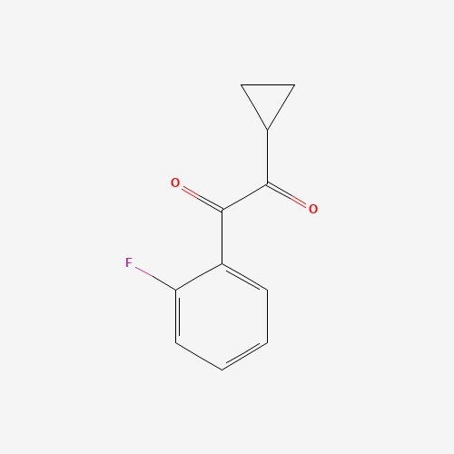 1-cyclopropyl-2-(2-fluorophenyl)ethane-1,2-dione (CAS: 1391054-37-7) - Related Chemical Product