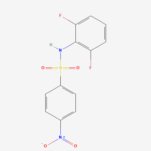 N-(2,6-difluorophenyl)-4-nitrobenzenesulfonamide (CAS: 862650-16-6) - Related Chemical Product