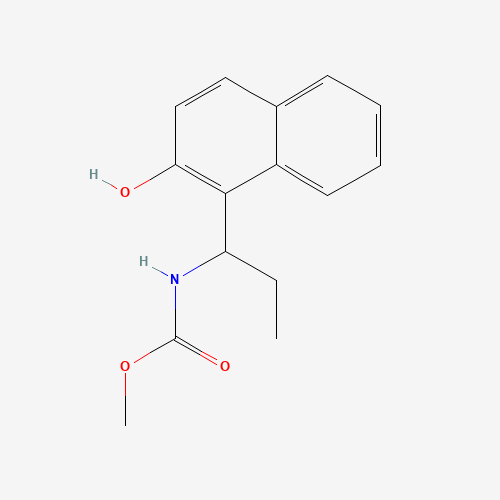 methyl N-[1-(2-hydroxynaphthalen-1-yl)propyl]carbamate (CAS: 1179520-76-3) - Related Chemical Product