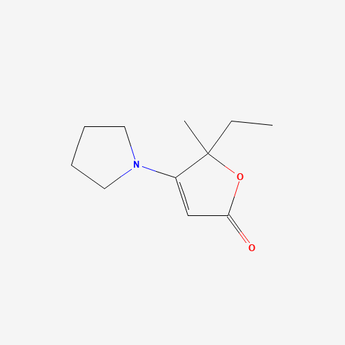 5-ethyl-5-methyl-4-pyrrolidin-1-ylfuran-2-one (CAS: 1018160-47-8) - Related Chemical Product