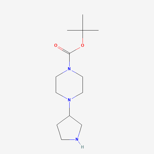 tert-butyl 4-pyrrolidin-3-ylpiperazine-1-carboxylate (CAS: 885959-36-4) - Related Chemical Product