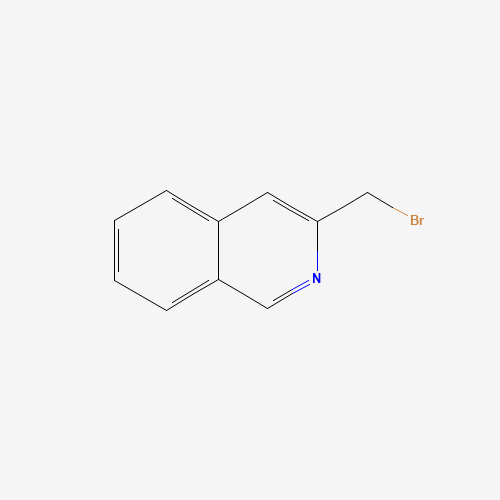 3-(bromomethyl)isoquinoline (CAS: 54804-44-3) - Chemical Structure and Molecular Formula 