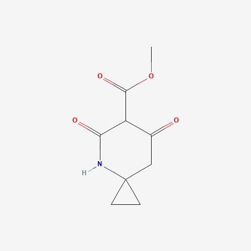 methyl 5,7-dioxo-4-azaspiro[2.5]octane-6-carboxylate (CAS: 1105663-32-8) - Chemical Structure and Molecular Formula 