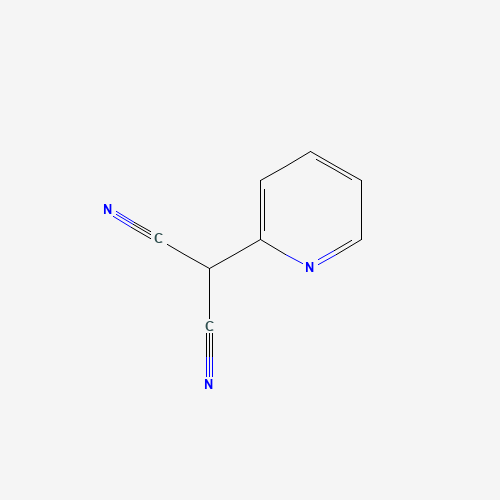 2-pyridin-2-ylpropanedinitrile (CAS: 77035-44-0) - Chemical Structure and Molecular Formula 