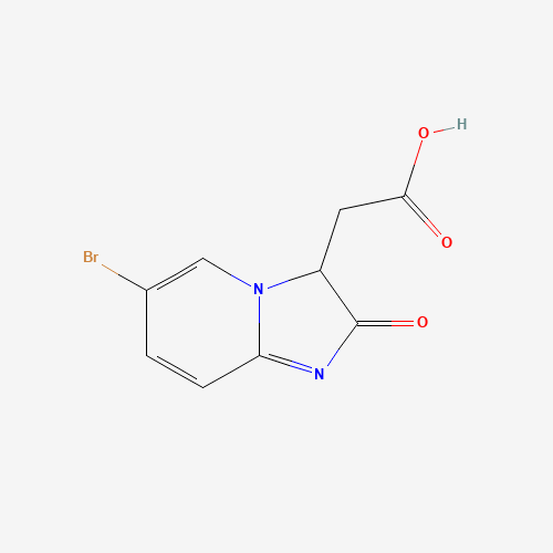 2-(6-bromo-2-oxo-3H-imidazo[1,2-a]pyridin-3-yl)acetic acid (CAS: 653599-23-6) - Related Chemical Product