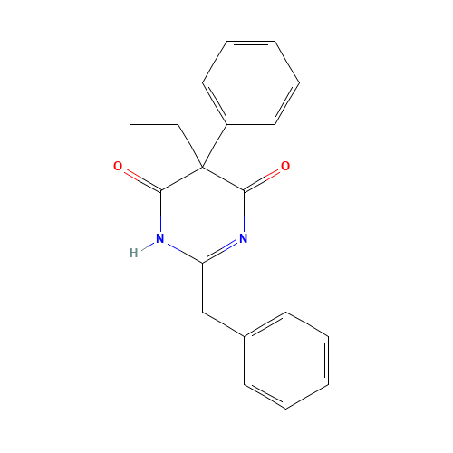 2-benzyl-5-ethyl-5-phenyl-1H-pyrimidine-4,6-dione (CAS: 21662-45-3) - Related Chemical Product