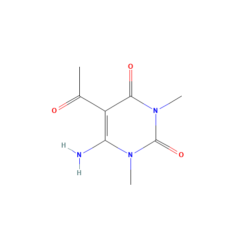 5-acetyl-6-amino-1,3-dimethylpyrimidine-2,4-dione (CAS: 32970-32-4) - Related Chemical Product
