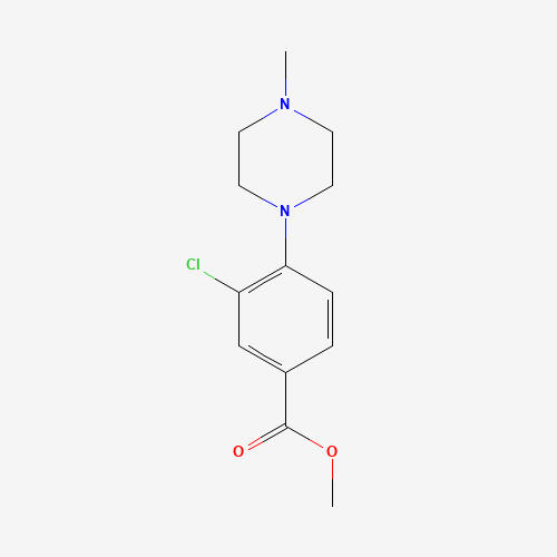methyl 3-chloro-4-(4-methylpiperazin-1-yl)benzoate (CAS: 1256633-29-0) - Related Chemical Product