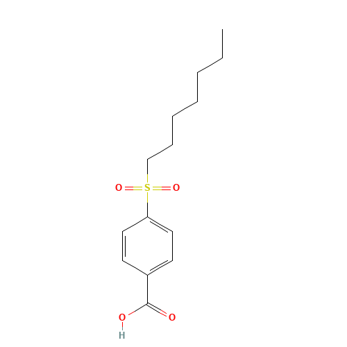 4-heptylsulfonylbenzoic acid (CAS: 32910-59-1) - Related Chemical Product