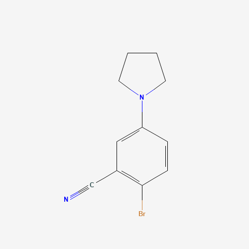 2-bromo-5-pyrrolidin-1-ylbenzonitrile (CAS: 1269407-95-5) - Related Chemical Product