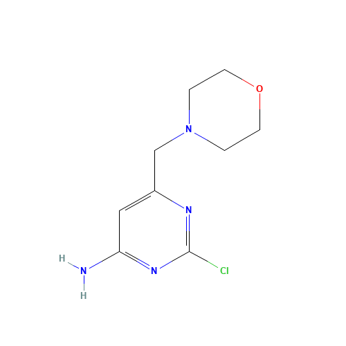 2-chloro-6-(morpholin-4-ylmethyl)pyrimidin-4-amine (CAS: 1365838-67-0) - Related Chemical Product