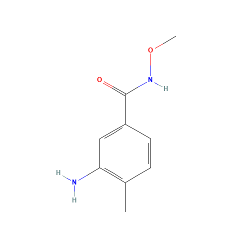 3-amino-N-methoxy-4-methylbenzamide (CAS: 427878-12-4) - Related Chemical Product