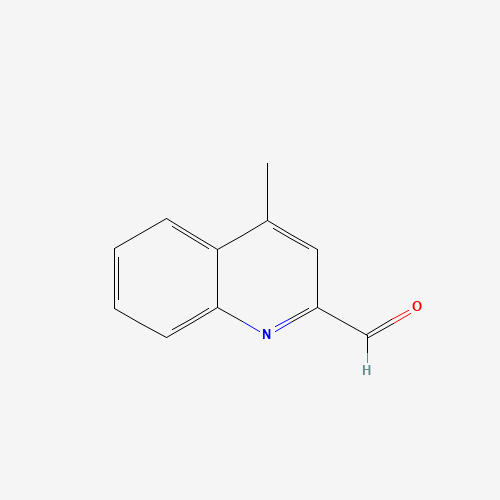 4-methylquinoline-2-carbaldehyde (CAS: 40105-30-4) - Chemical Structure and Molecular Formula 