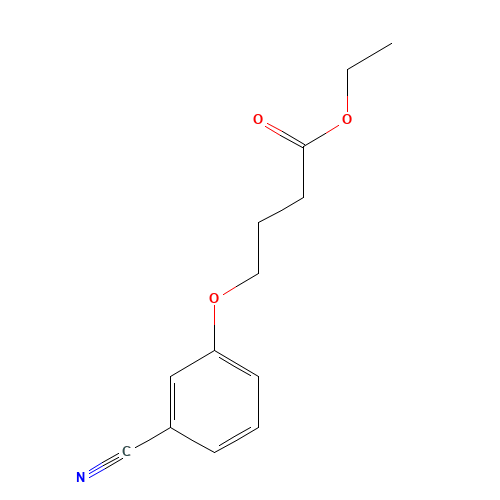 ethyl 4-(3-cyanophenoxy)butanoate (CAS: 869299-47-8) - Related Chemical Product