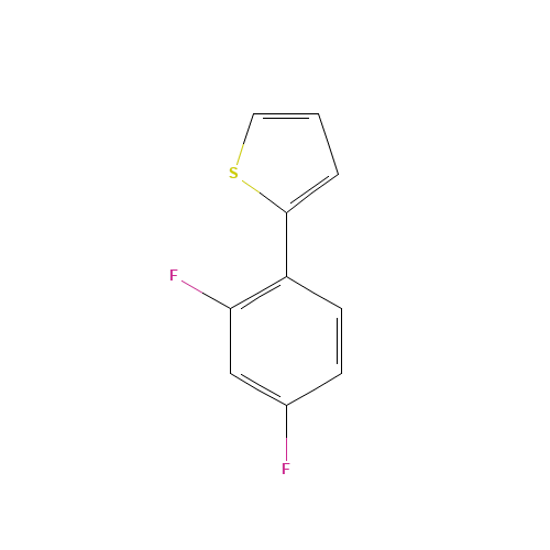 2-(2,4-difluorophenyl)thiophene (CAS: 209592-66-5) - Related Chemical Product