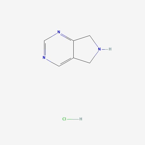 6,7-dihydro-5H-pyrrolo[3,4-d]pyrimidine;hydrochloride (CAS: 1187830-46-1) - Related Chemical Product