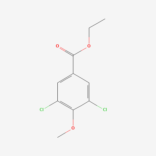 ethyl 3,5-dichloro-4-methoxybenzoate (CAS: 15945-28-5) - Chemical Structure and Molecular Formula 