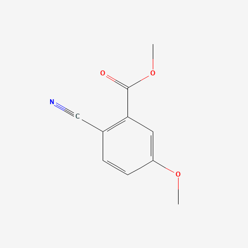 methyl 2-cyano-5-methoxybenzoate (CAS: 127510-95-6) - Chemical Structure and Molecular Formula 