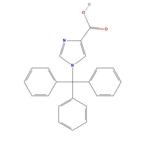 1-tritylimidazole-4-carboxylic acid (CAS: 191103-80-7) - Related Chemical Product