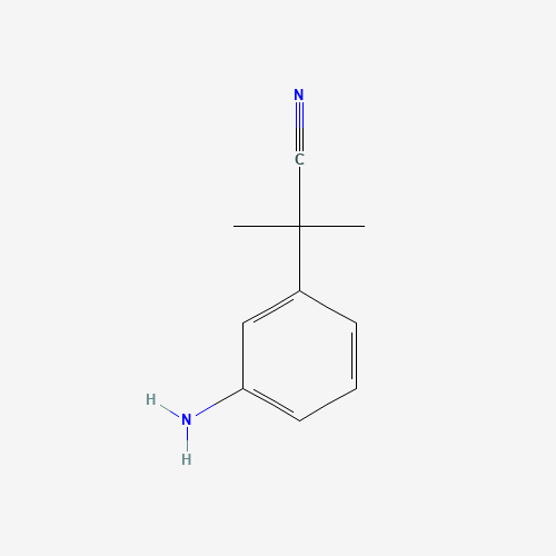 2-(3-aminophenyl)-2-methylpropanenitrile (CAS: 915394-29-5) - Related Chemical Product