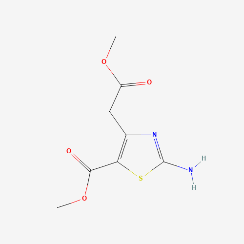 methyl 2-amino-4-(2-methoxy-2-oxoethyl)-1,3-thiazole-5-carboxylate (CAS: 6506-30-5) - Related Chemical Product