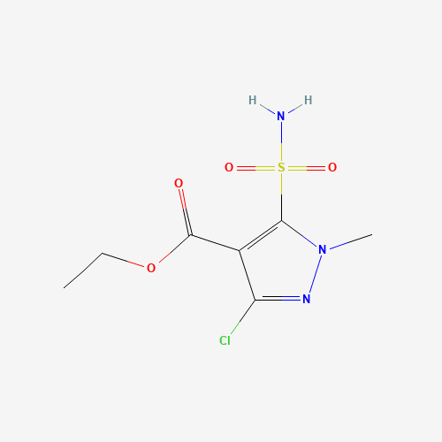 ethyl 3-chloro-1-methyl-5-sulfamoylpyrazole-4-carboxylate (CAS: 100784-26-7) - Related Chemical Product