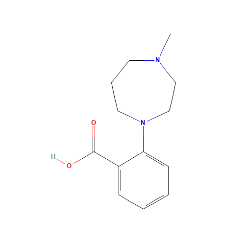 2-(4-methyl-1,4-diazepan-1-yl)benzoic acid (CAS: 921988-51-4) - Related Chemical Product