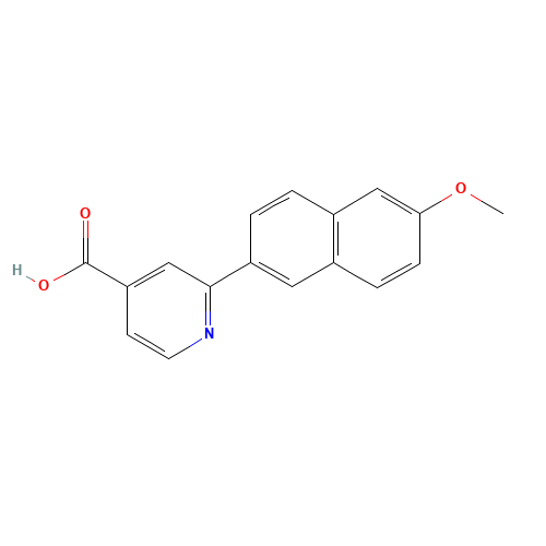 2-(6-methoxynaphthalen-2-yl)pyridine-4-carboxylic acid (CAS: 1097777-12-2) - Related Chemical Product