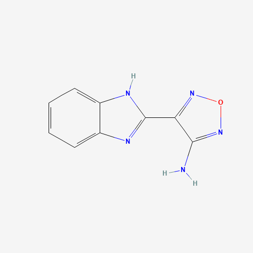 4-(benzimidazol-2-ylidene)-1,2,5-oxadiazol-3-amine (CAS: 332026-86-5) - Related Chemical Product