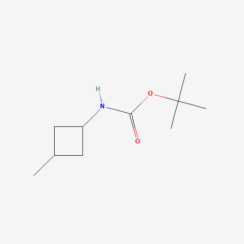 tert-butyl N-(3-methylcyclobutyl)carbamate (CAS: 1284245-14-2) - Chemical Structure and Molecular Formula 