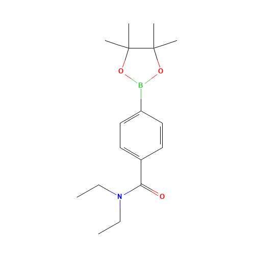 N,N-diethyl-4-(4,4,5,5-tetramethyl-1,3,2-dioxaborolan-2-yl)benzamide (CAS: 325142-99-2) - Related Chemical Product