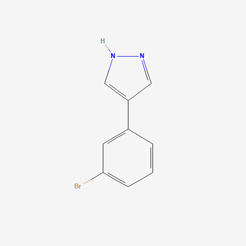 4-(3-bromophenyl)-1H-pyrazole (CAS: 916792-28-4) - Related Chemical Product