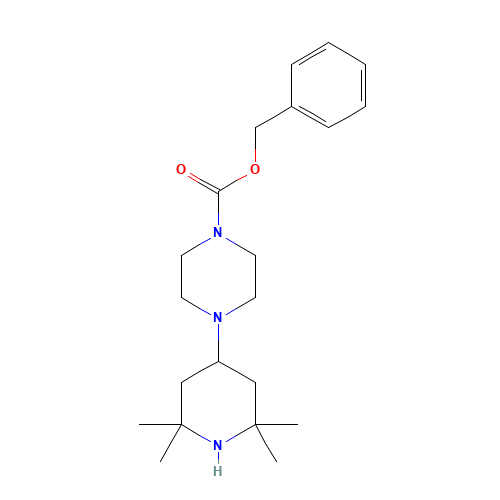 benzyl 4-(2,2,6,6-tetramethylpiperidin-4-yl)piperazine-1-carboxylate (CAS: 1453211-65-8) - Related Chemical Product
