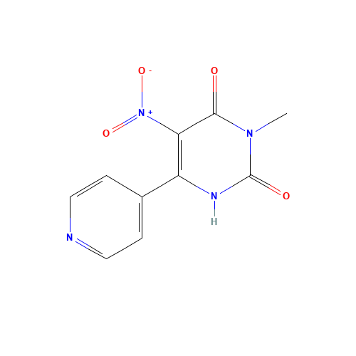 3-methyl-5-nitro-6-pyridin-4-yl-1H-pyrimidine-2,4-dione (CAS: 831231-65-3) - Related Chemical Product