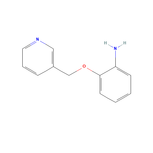 2-(pyridin-3-ylmethoxy)aniline (CAS: 105326-60-1) - Related Chemical Product