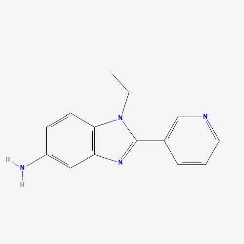 1-ethyl-2-pyridin-3-ylbenzimidazol-5-amine (CAS: 679795-76-7) - Related Chemical Product