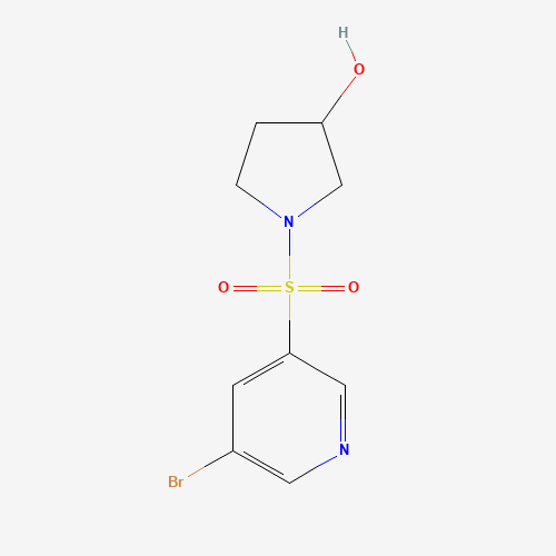 1-(5-bromopyridin-3-yl)sulfonylpyrrolidin-3-ol (CAS: 1244060-00-1) - Related Chemical Product
