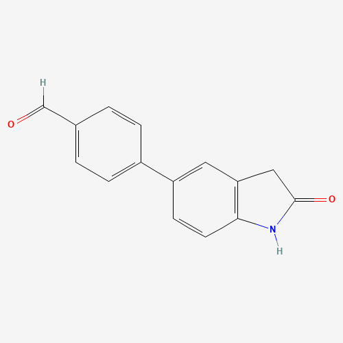 4-(2-oxo-1,3-dihydroindol-5-yl)benzaldehyde (CAS: 53348-90-6) - Related Chemical Product