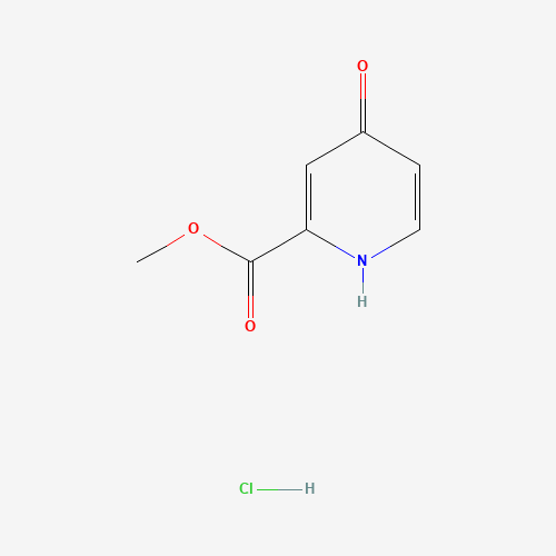 methyl 4-oxo-1H-pyridine-2-carboxylate;hydrochloride (CAS: 1256633-27-8) - Chemical Structure and Molecular Formula 