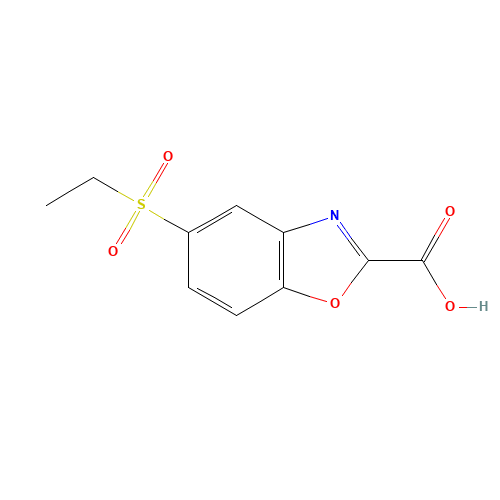 5-ethylsulfonyl-1,3-benzoxazole-2-carboxylic acid (CAS: 1227406-87-2) - Related Chemical Product