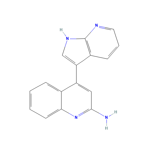 4-(1H-pyrrolo[2,3-b]pyridin-3-yl)quinolin-2-amine (CAS: 1391088-55-3) - Related Chemical Product