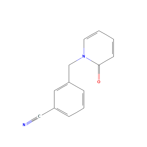 3-[(2-oxopyridin-1-yl)methyl]benzonitrile (CAS: 62455-71-4) - Related Chemical Product