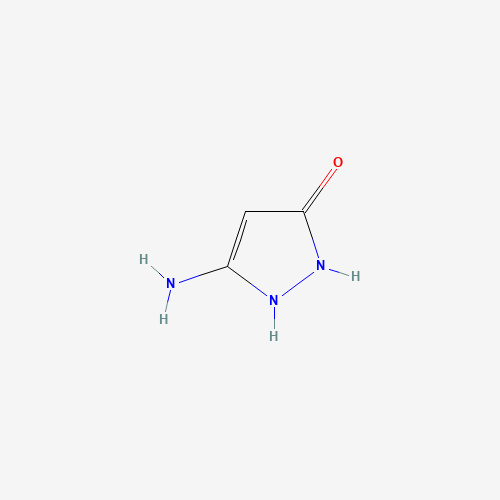 5-amino-1,2-dihydropyrazol-3-one (CAS: 28491-52-3) - Related Chemical Product