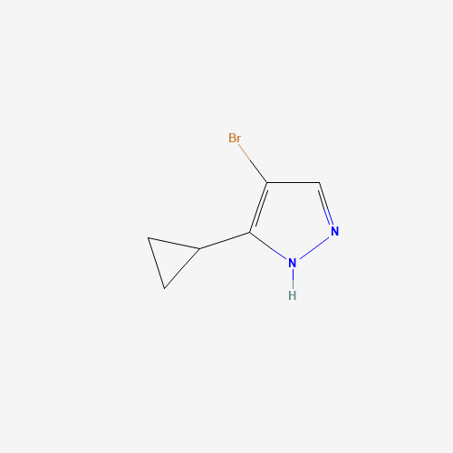 4-bromo-5-cyclopropyl-1H-pyrazole (CAS: 957345-28-7) - Related Chemical Product