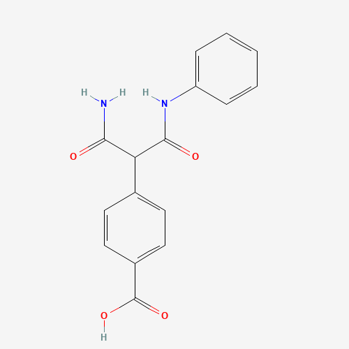 4-(1-amino-3-anilino-1,3-dioxopropan-2-yl)benzoic acid (CAS: 918628-93-0) - Related Chemical Product