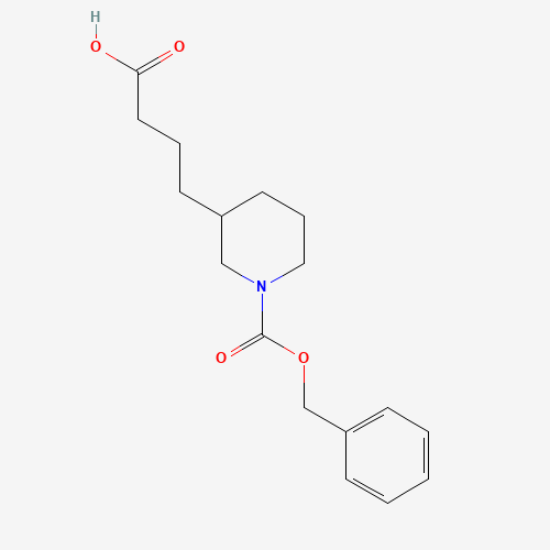 4-(1-phenylmethoxycarbonylpiperidin-3-yl)butanoic acid (CAS: 886365-57-7) - Related Chemical Product